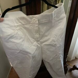 Brand new white capris